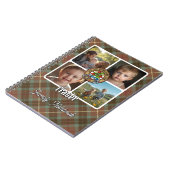 Fraser Familienfoto-Collage Notizblock (Linke Seite)