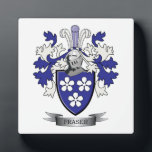 Fraser-Familienwappen-Wappen Fotoplatte<br><div class="desc">Fraser Familienwappen und schottisches Fraser Wappen. Für Männer mit dem Fraser-Nachnamen und für Frauen mit dem Fraser-Nachnamen. Klicken Sie auf 'Fraser Familienwappen',  um alle unsere Designs mit dem Familiennamen Fraser zu sehen.</div>