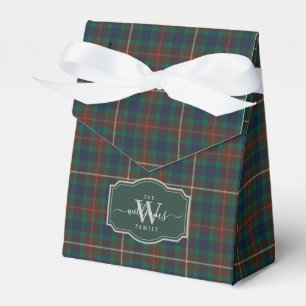 Fraser Hunting Tartan Schottischer Clan Plaid Geschenkschachtel