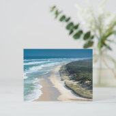 Fraser Island, 120 km vom Strand entfernt. Austral Postkarte (Stehend Vorderseite)