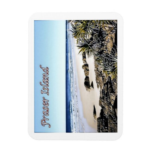 Fraser Island - Australien - Magnet (Vertikal)