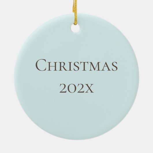 Fraser Island Latitude & Longitude Personalisiert Keramik Ornament (Hinten)