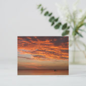 Fraser Island Sunset Postkarte (Stehend Vorderseite)