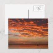 Fraser Island Sunset Postkarte (Vorne/Hinten)
