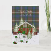 Fraser Jagd Ancient Tartan Bruder Weihnachten (Vorderseite)