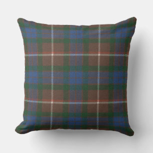 Fraser Jagd Antiker Original Scottish Tartan Kissen