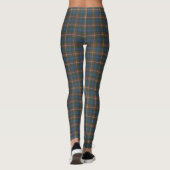 Fraser Jagd Antiker Original Scottish Tartan Leggings (Rückseite)