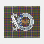 Fraser Jagd auf Lovat Clan Abzeichen Clan Abzeiche Fleecedecke (Vorderseite (Horizontal))