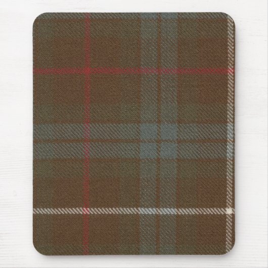 Fraser Jagd verwitterter Tartan Mousepad (Vorne)