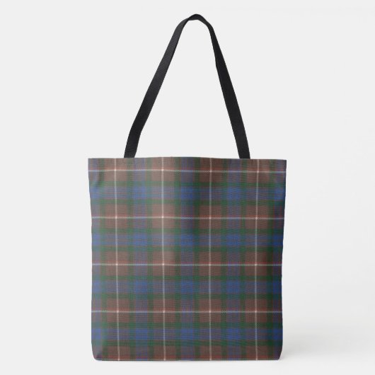 Fraser Junting Ancient Scottish Tartan Tote Bag Tasche (Vorderseite)