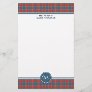Fraser Lovat des alten Briefpapier