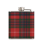 Fraser Lovat Tartan & Abzeichen Flachmann (Rückseite)