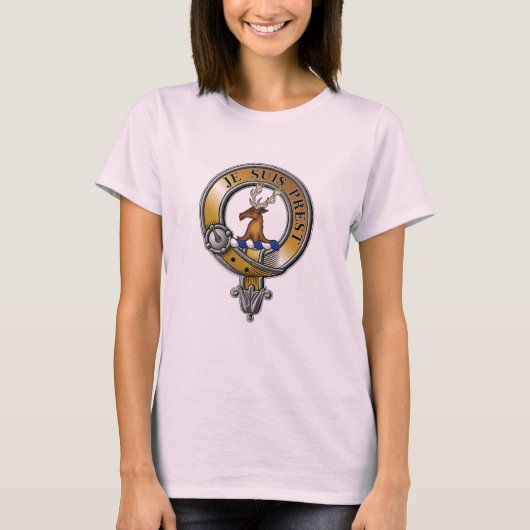 Fraser Lovat Wappen Abzeichen T-Shirt (Vorderseite)