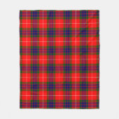 Fraser Modern Kariert Fleecedecke (Vorderseite)