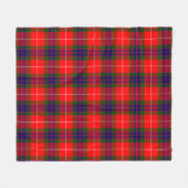 Fraser Modern Kariert Fleecedecke (Vorderseite (Horizontal))