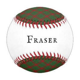 Fraser of Castle Leathers Tartan Kariertes Muster Baseball