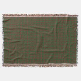 Fraser of Castle Leathers Tartan Kariertes Muster Decke