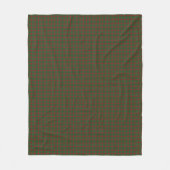 Fraser of Castle Leathers Tartan Kariertes Muster Fleecedecke (Vorderseite)
