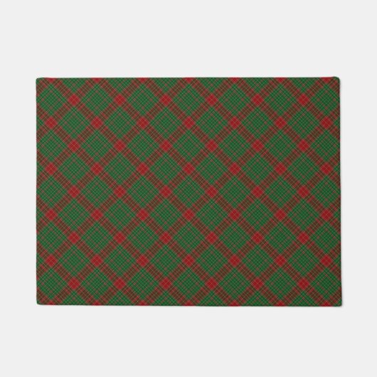 Fraser of Castle Leathers Tartan Kariertes Muster Fußmatte (Vorderseite)