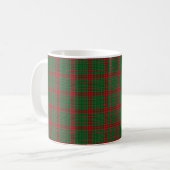 Fraser of Castle Leathers Tartan Kariertes Muster Kaffeetasse (Vorderseite Links)