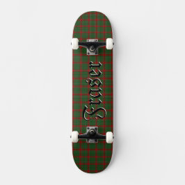 Fraser of Castle Leathers Tartan Kariertes Muster Skateboard