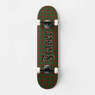 Fraser of Castle Leathers Tartan Kariertes Muster Skateboard