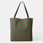 Fraser of Castle Leathers Tartan Kariertes Muster Tasche (Rückseite)