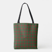 Fraser of Castle Leathers Tartan Kariertes Muster Tasche (Rückseite)