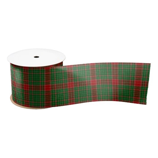 Fraser of Castle Leathers Tartan Satinband (Spule)