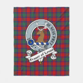 Fraser of Lovat (Fraser of Alreifen) Clan Abzeiche Fleecedecke (Vorderseite)