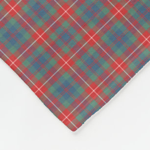 Fraser of Lovat Light Blue Ancient Clan Tartan Fleecedecke