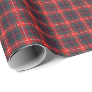 Fraser of Lovat Modern Clan Tartan Geschenkpapier