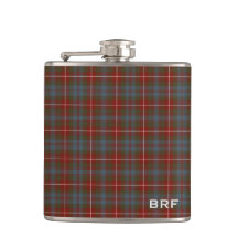Fraser of Lovat Weathered Tartan Monogram