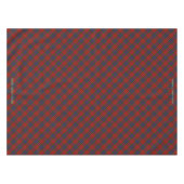 Fraser Offizielles Tartan mit Monogramm/Name Tischdecke (Vorderseite (Horizontal))