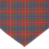 Fraser Offizielles Tartan mit Monogramm/Name Tischdecke (Schrägansicht)