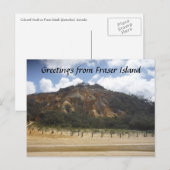 Fraser pinnacle Grüße Postkarte (Vorne/Hinten)