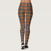 Fraser Red Ancient Original Scottish Tartan Leggings (Rückseite)
