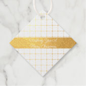 Fraser Red Weathered Original Scottish Tartan Geschenkanhänger (Vorderseite)