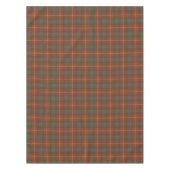 Fraser Red Weathered Original Scottish Tartan Tischdecke (Vorderseite)