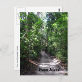 Fraser Regenwaldbahn Postkarte (Vorne/Hinten)