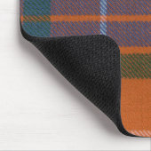 Fraser roter alter Tartan Mousepad (Ecke)
