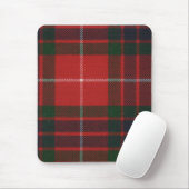 Fraser roter moderner Tartan Mousepad (Mit Mouse)