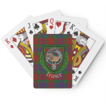 Fraser schottischer Clan Tartan & Wappen