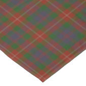 Fraser Scottish Clan Kariert Tartan Tischdecke (Schrägansicht)
