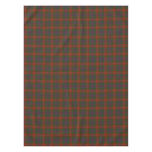 Fraser Scottish Clan Kariert Tartan Tischdecke (Vorderseite)
