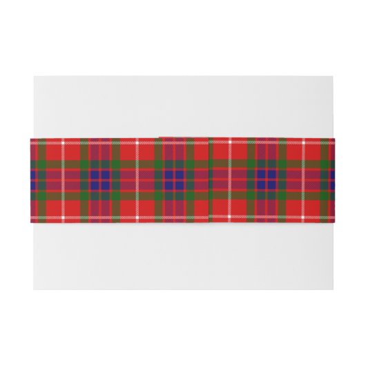 Fraser Scottish Tartan Belly Band (Rückseitenbeispiel)