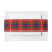 Fraser Scottish Tartan Belly Band (Vorderseite Beispiel)