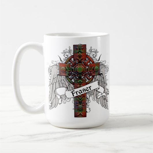 Fraser Tartan Cross Kaffeetasse (Links)