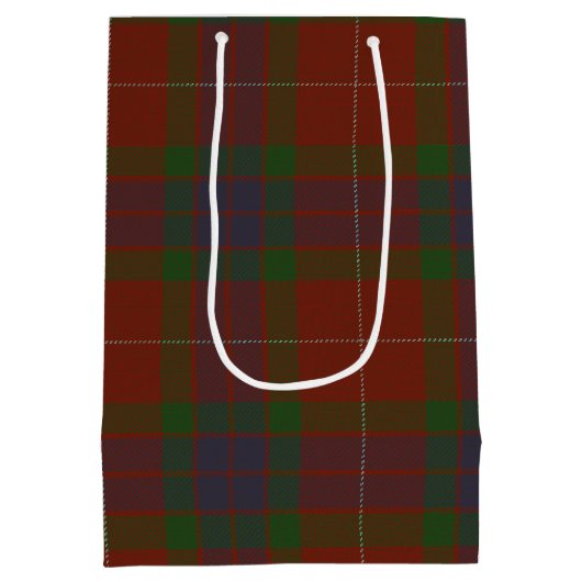Fraser Tartan Mittlere Geschenktüte (Rückseite)