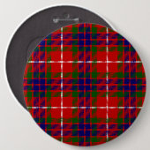Fraser tartan red blue lila kariert button (Vorne & Hinten)